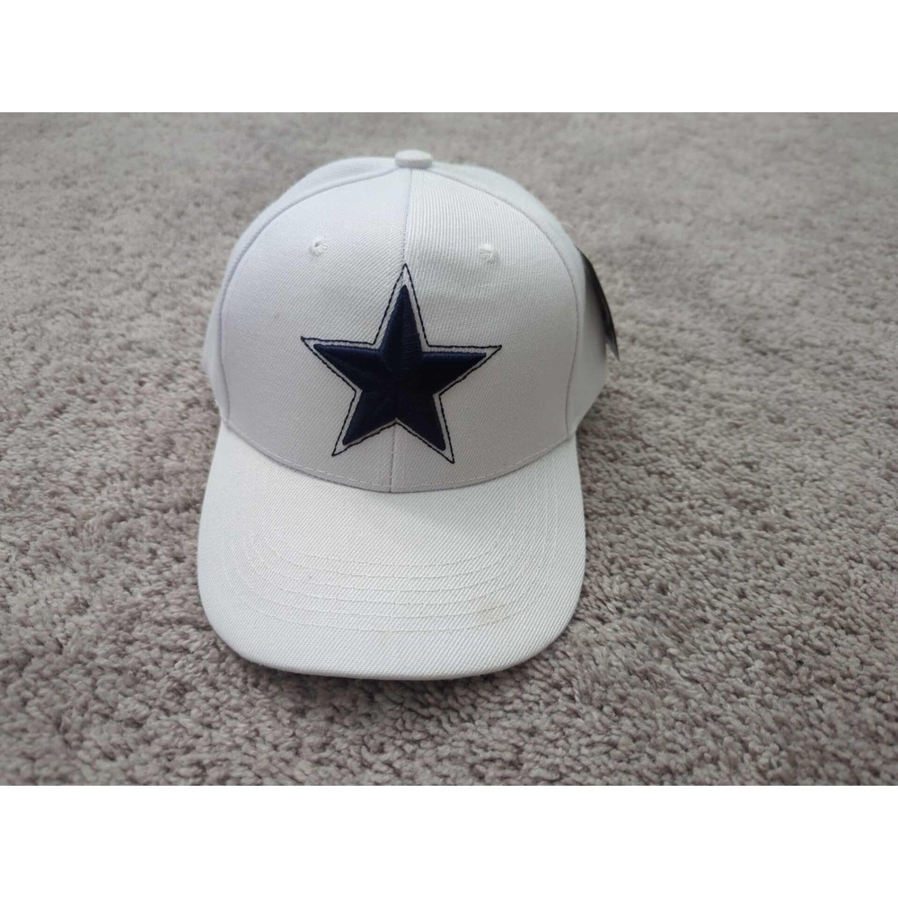 Dallas Baseball Cap Mens OS‎ NFL Bullbot White Hook & Loop